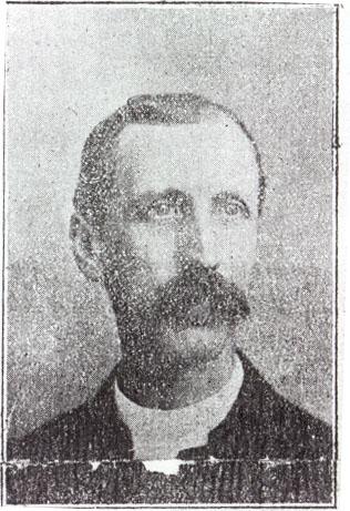 Rev WE Shaw, taken from the Evening Express, 22 April 1902